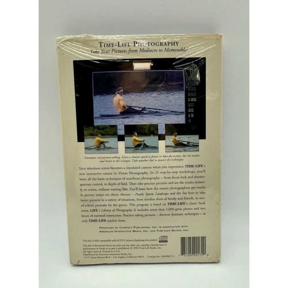 Time-Life Photography (Philips CD-i, 1990) with Long‎ Box